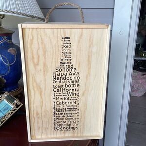 Wooden Wine Storage Case